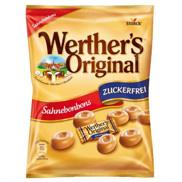 Zuckerfreie Sahnebonbons 70g Beutel | Werthers Original