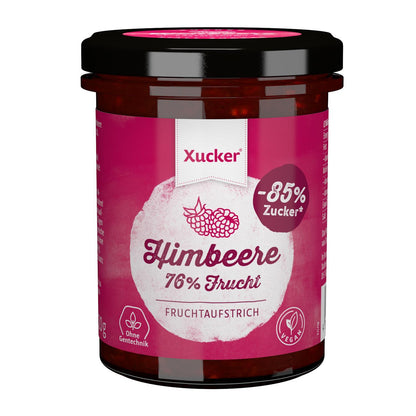 Fruchtaufstrich mit Xylit 220g Glas | Xucker