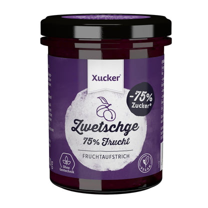 Fruchtaufstrich mit Xylit 220g Glas | Xucker
