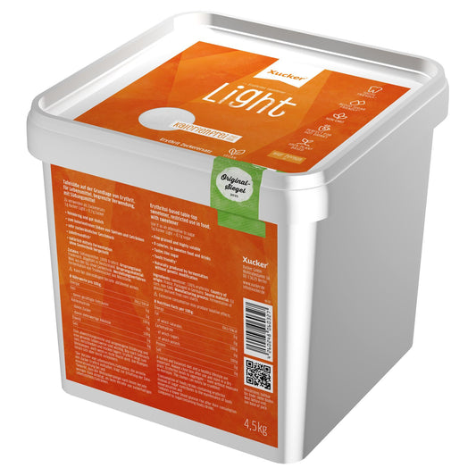 Light Erythrit (europäisch, mittelfein) 4500g Dose | Xucker