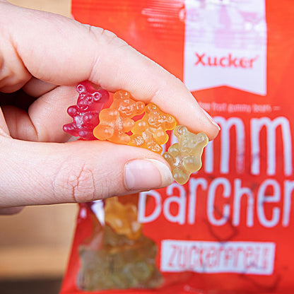 Zuckerfreie Gummibärchen mit Xylit 100g Beutel | Xucker