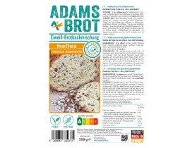 Eiweiß Brotbackmischung Hell 250g Beutel | Adamsbrot