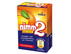 nimm2 Minis Bonbons zuckerfrei mit Vitaminen 40g Schachtel | Nimm2