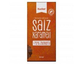 Xylit - Schokolade (38% Kakao) 80g Tafel Vollmilch Salz-Karamell | Xucker